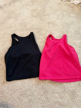 DSGKids Tank Top Duo - Black & Hot Pink